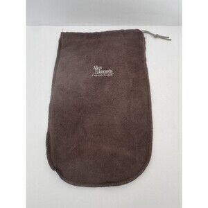 Allen Edmonds Shoes Dust Bag Drawstring Travel 14.5”x9” Brown Cloth Storage